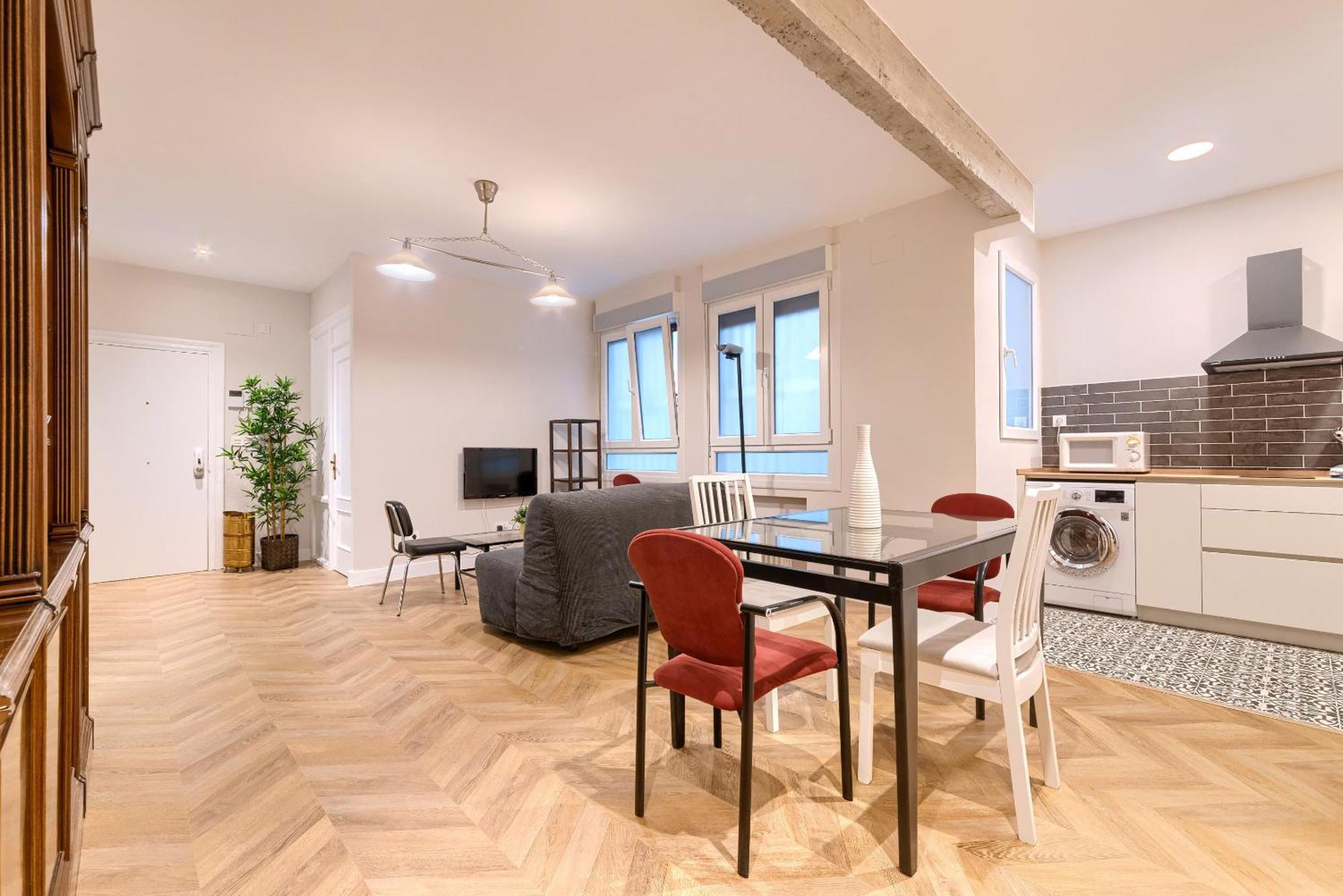 Euskalduna, Vivienda Turistica Moderna Y Renovado Билбао Екстериор снимка